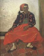 Vincent Van Gogh The Seated Zouave (nn04) china oil painting reproduction